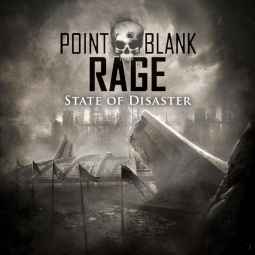 <strong>"State of Disaster" artwork (2021)</strong><br>"State of Disaster" Cover artwork or the band Point Blank Rage<br />
( Photoshop ) 2021.