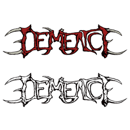 <strong>"Demence" Logo</strong><br>Logo for the band Demence. (1996)