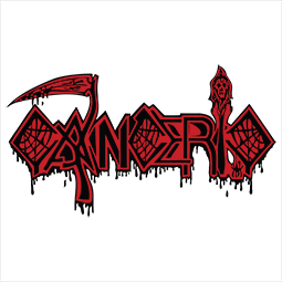 <strong>"Canceric meet Death" Logo (2016)</strong><br>Logo for the band Canceric, inspired by the logo of Death.