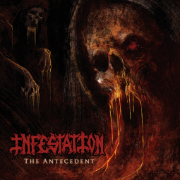 <strong>"The Antecedent" artwork (2021)</strong><br>"The Antecedent" Cover artwork for the band Infestation. <br />
( Procreate / Photoshop ) 2021.