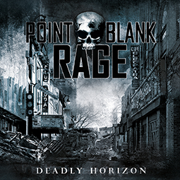 <strong>"Deadly Horizon"  Cover Artwork</strong><br>Artwork I did in 2012 for Point Blank Rage album "Deadly Horizon" <br />
(Cover Artwork and layout). 2012