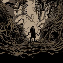 <strong>"The Old Weeping Willow"</strong><br>"The Old Weeping Willow" Illustration<br />
(Shirt Design for the band Hands of Despair). 2016